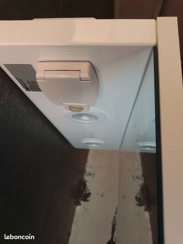 Miroir applique. Blanc 50x103cm (image 1)