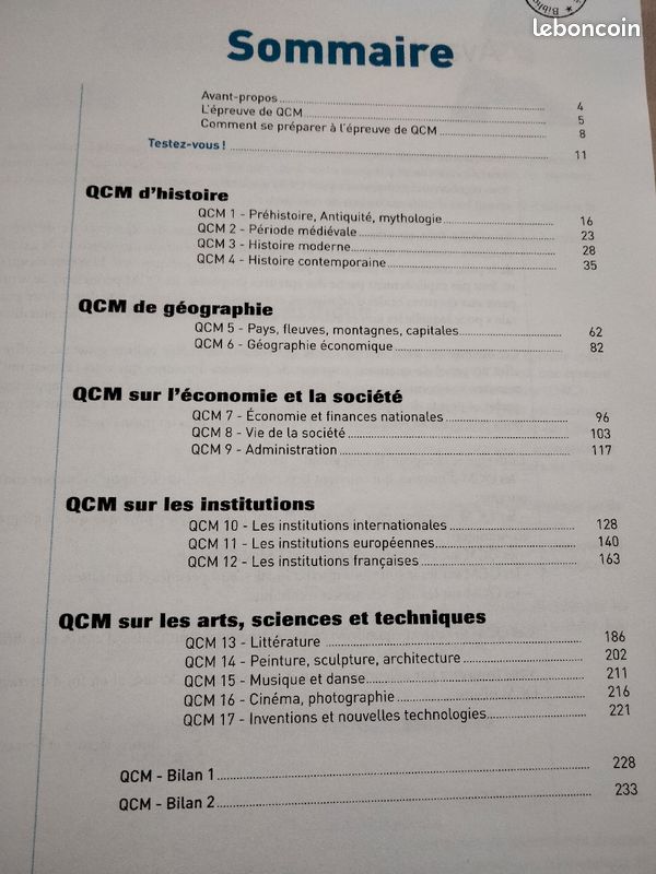 QCM culture generale concours fonction publique (image 4)