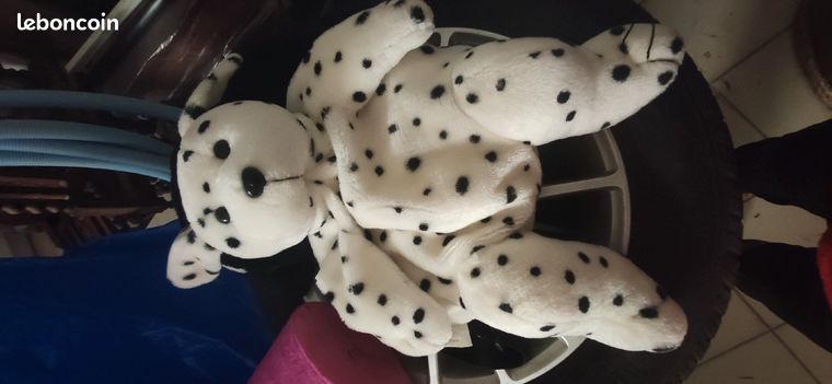 Sac à dos peluche Dalmatien