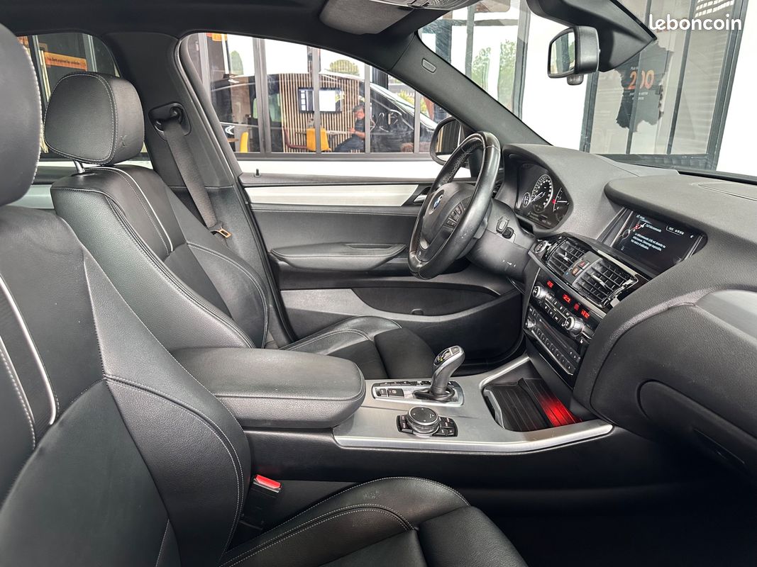 Bmw x4 3.0 d 260 x-line xdrive bva - toit ouvrant - affichage tete haute - origine france (image 15)