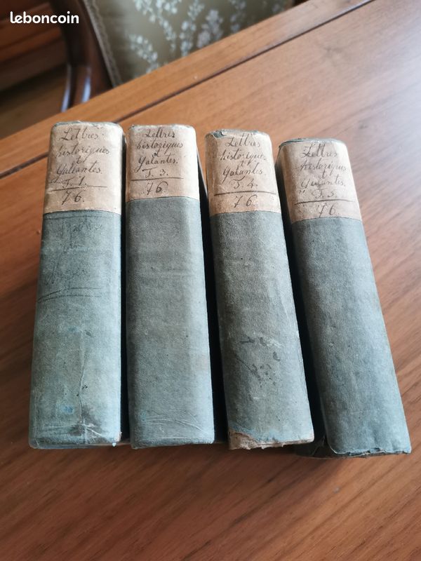 Rares éditions des Lettres historiques et galantes 1713/1733 - Voltaire (image 6)