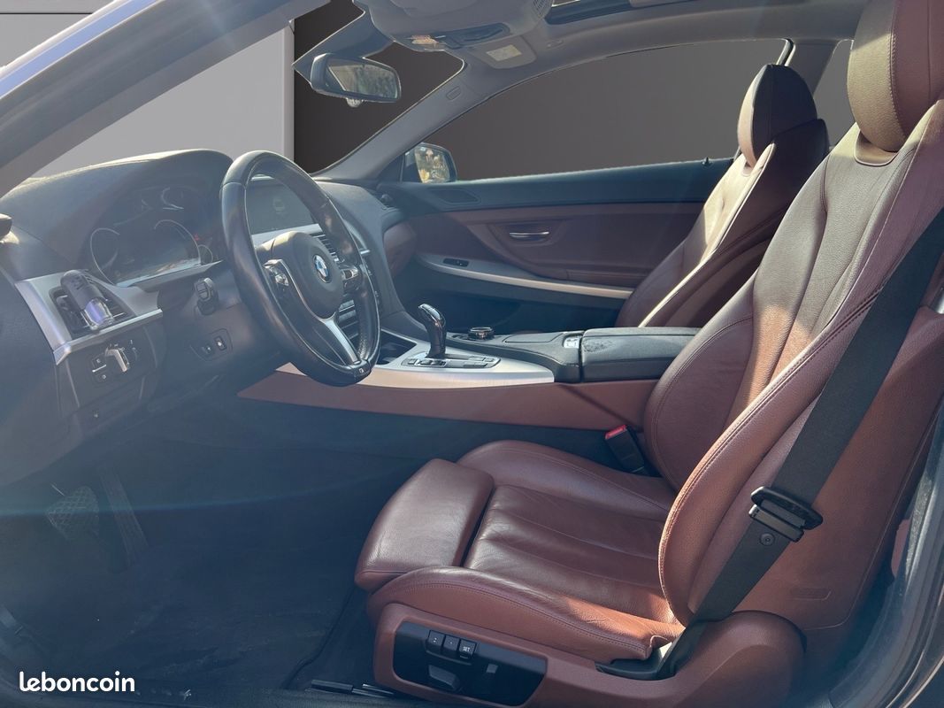 BMW SERIE 6 COUPE F13 640d xDrive 313ch Exclusive Individual Entretien complet Garantie 12 mois (image 9)