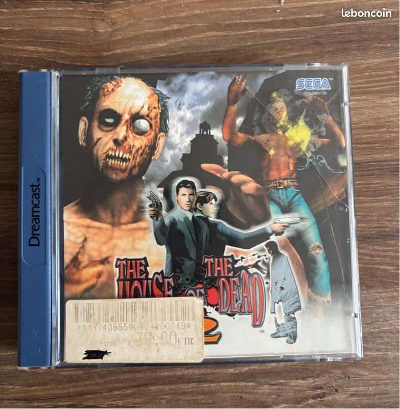 Jeu The House Of The Dead 2 Pour Sega Dreamcast - Version D'occasion En Très Bon état