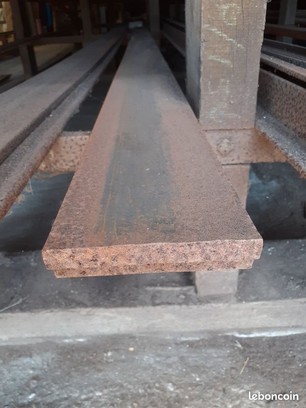 Fer plat acier 80 x 5mm - 6m00 (+ autres sections) (image 1)