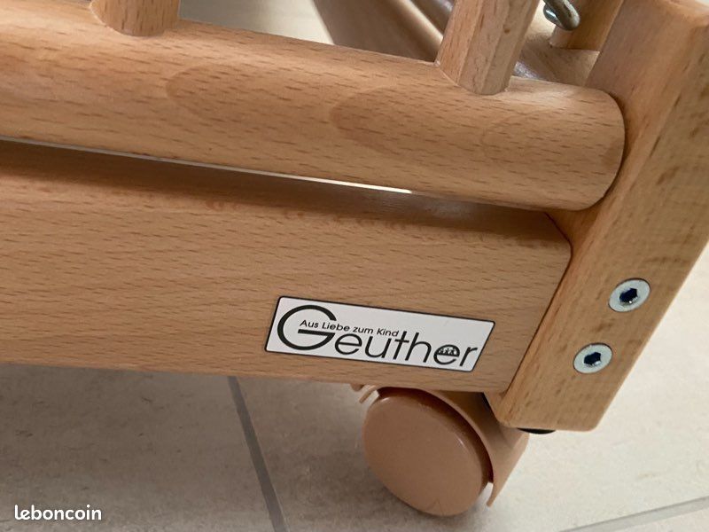Parc pour bébé Geuther comme neuf + tour de parc Sterntaler (image 4)