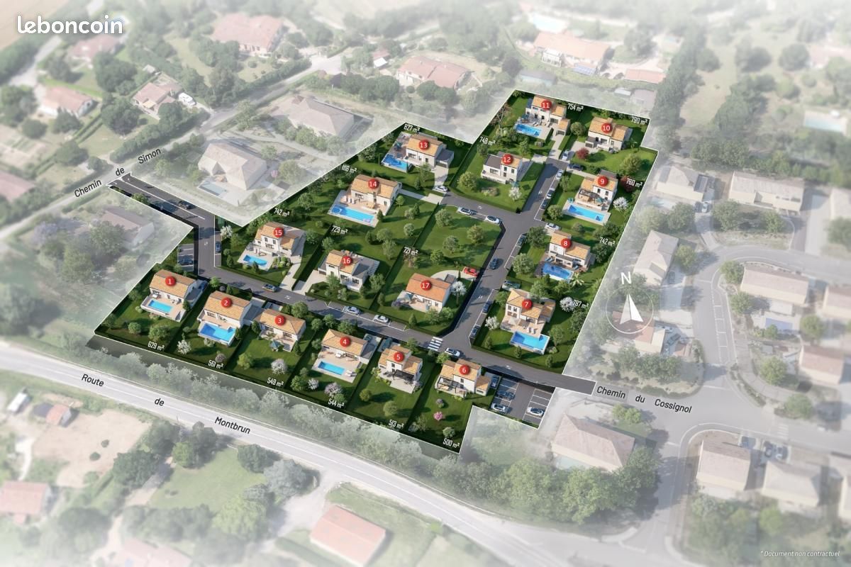 Terrain 513 m² Corronsac · 75 000 €