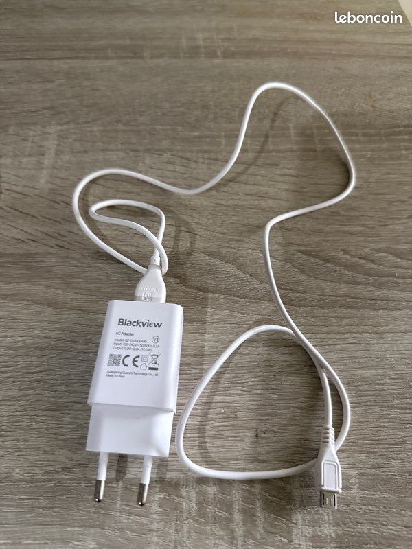 Chargeur Blackview 10W + câble Micro-USB (image 2)
