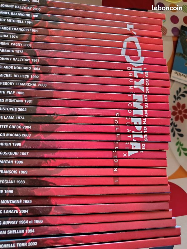 Coffret CD Les concerts mythiques de l'Olympia (image 1)