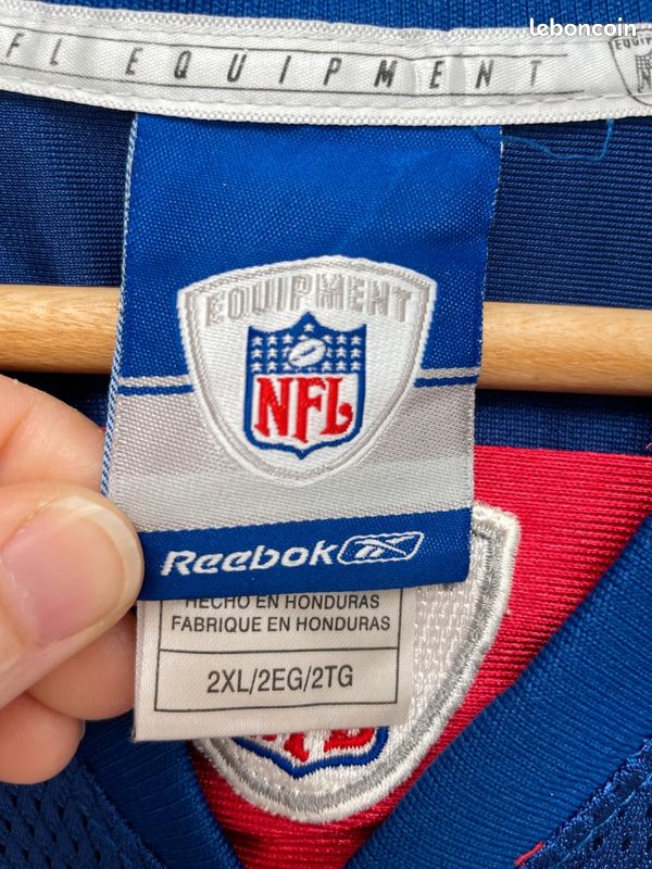 Reebok Maillot NFL Blue New York Giants #88 Jersey Mens 2XL (image 6)