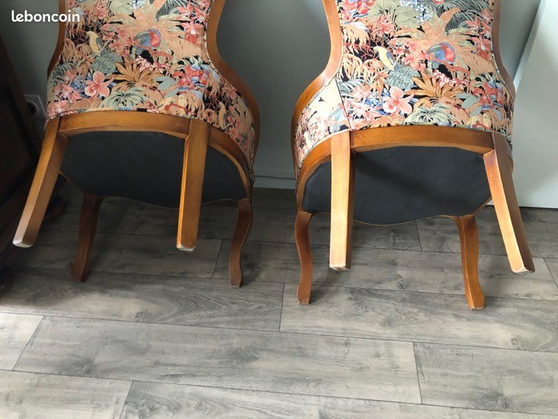 Fauteuils petite bergère louis Philippe (image 3)
