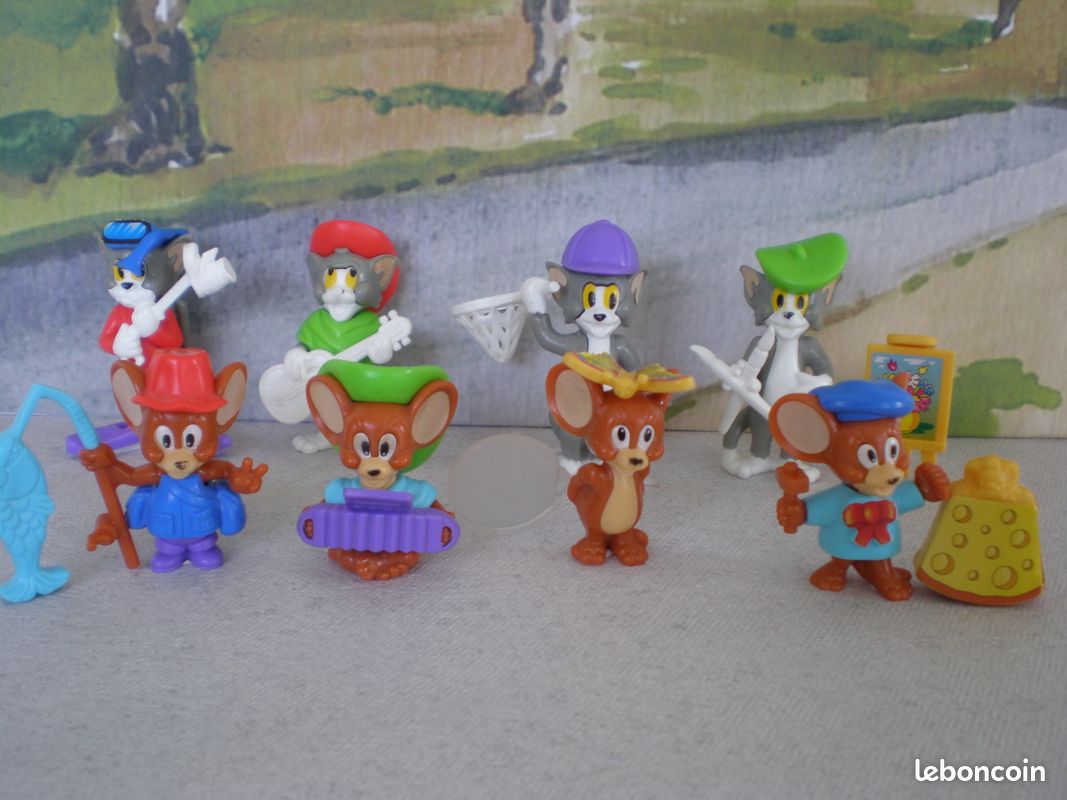 Figurines Vintage Tom Et Jerry - Porte-savon Ou Récipients - Collection