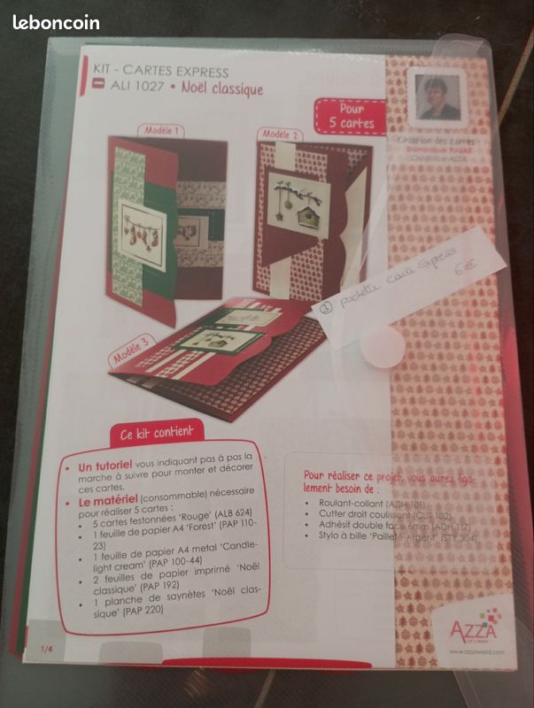 Kit cartes express noël (image 1)