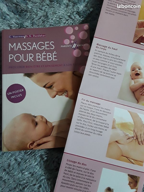 Livre Massages pour bébé édition Vigot parents enfants (image 1)