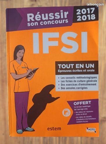 B3 - IFSI 2017-2018 – Réussir son concours – Très bon état (image 1)