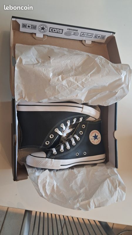 Converse All Star Chuck Taylor noires neuves (image 5)