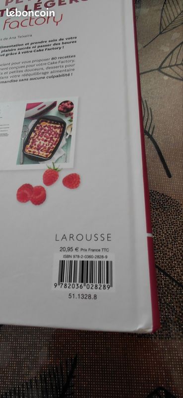 Livre mes petits desserts légers cake Factory (image 7)