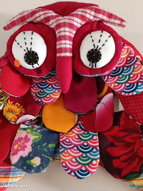 Sac à dos doudou goûter hibou (image 2)