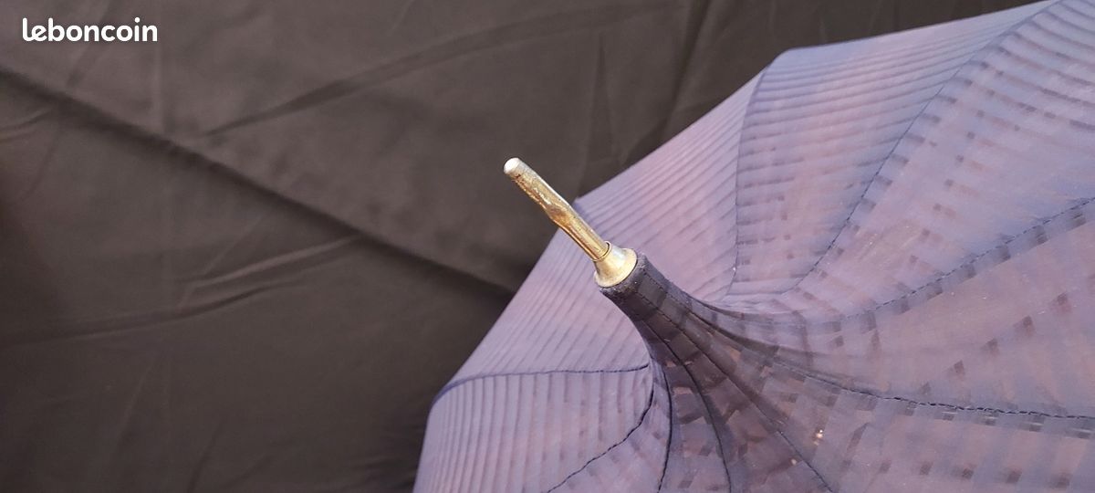 Miniature Parapluie Ancien Canne Maison Poupée SFBJ Jumeau