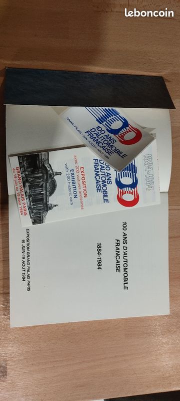 Catalogue des 100 ans de l automobile 1984 (image 4)