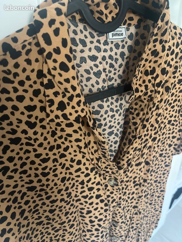 Chemise léopard Vêtements