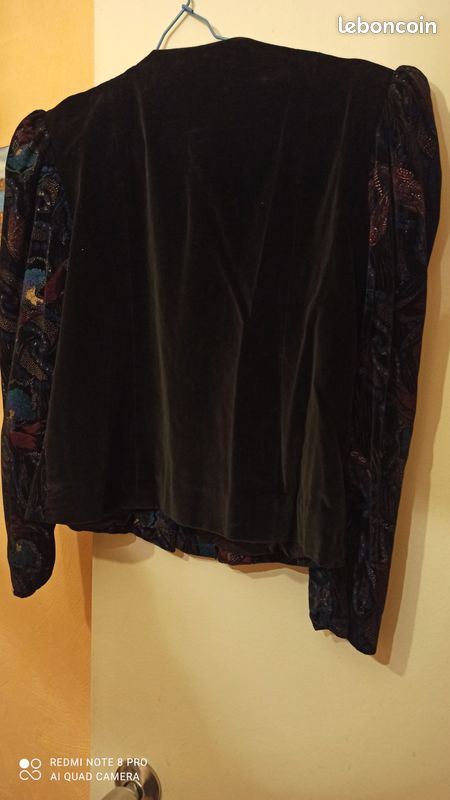 VESTE velour Spencer taille 42 (image 2)