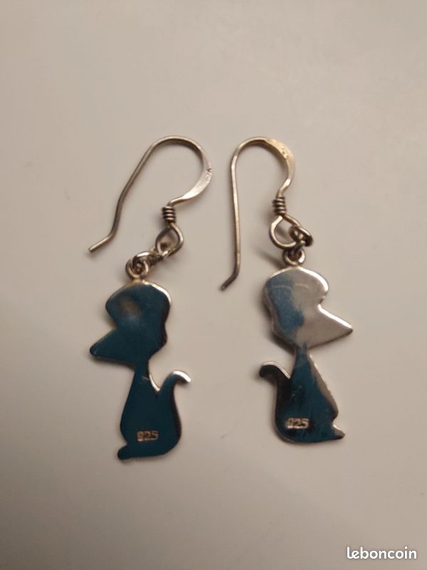 Boucles d'oreilles souris (image 2)