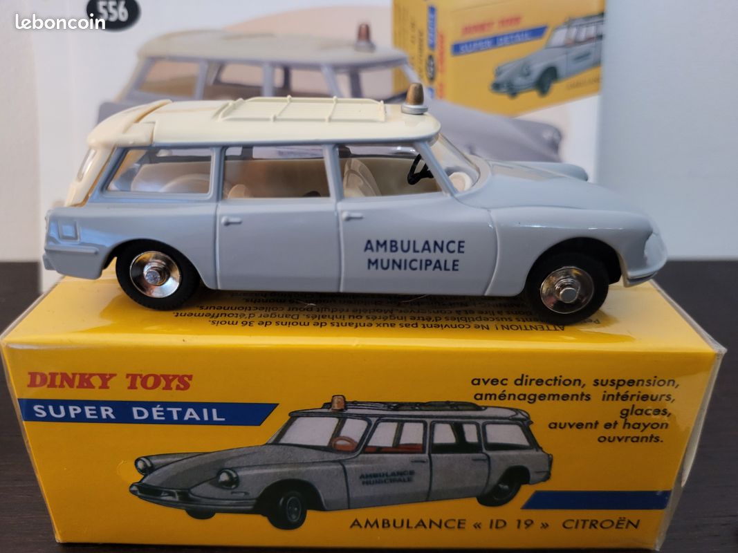 Dinky Toys France 556 - Citroën ID 19 Ambulance - 1968 - 1/43
