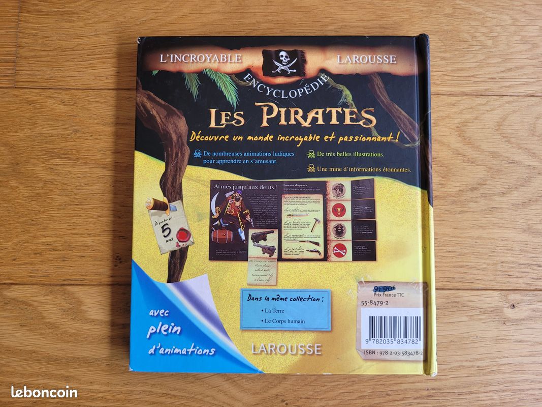 L’incroyable encyclopédie Larousse Les pirates (image 2)