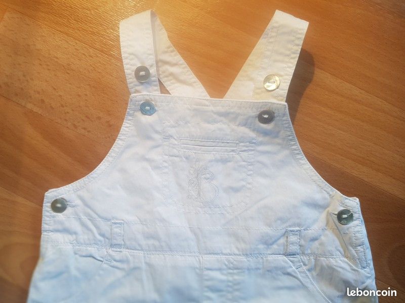 Ensemble avec salopette pour garçon en 71 cm (image 4)