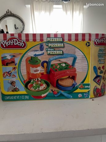 Fabrication d'une pizza en pâte à modeler Jeux Jouets