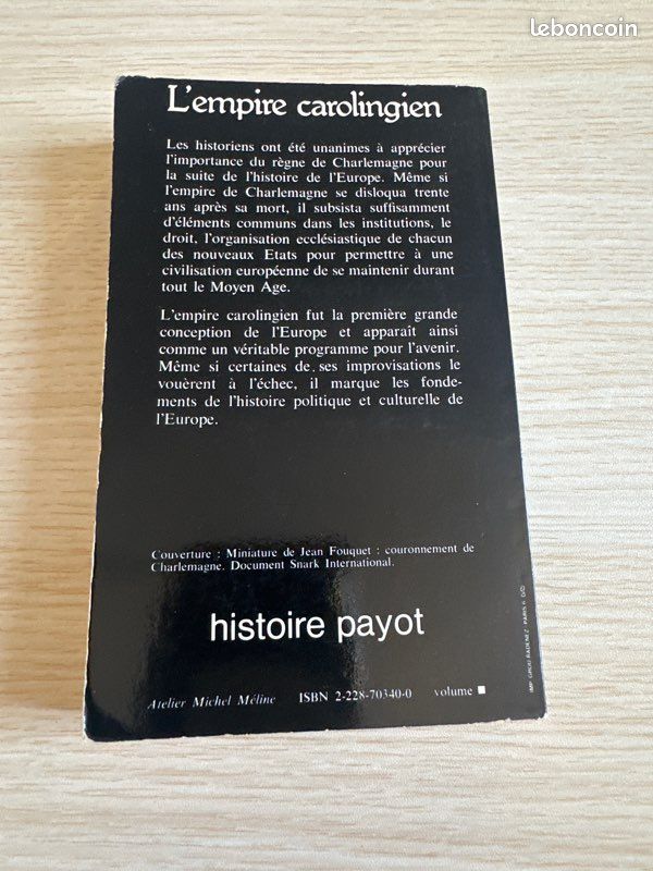 L’empire carolingien - H. Fichtenau - Payot (image 2)