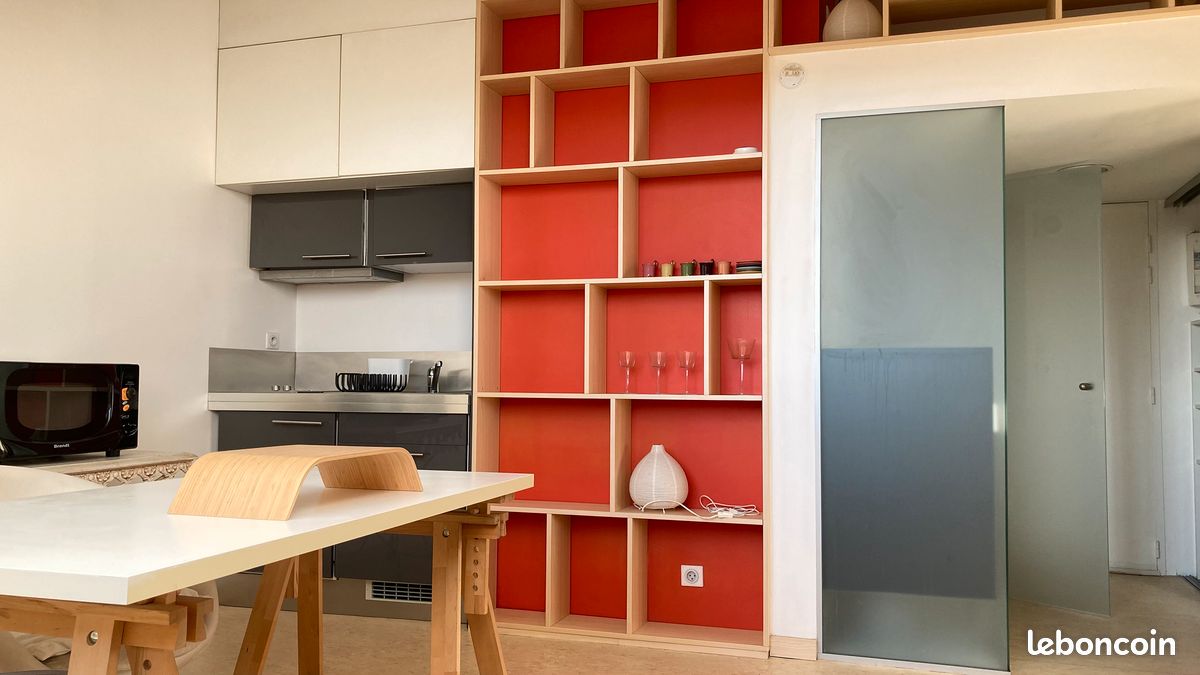 A louer grand studio meublé 25 m2 secteur Carnot/Léopold (image 3)