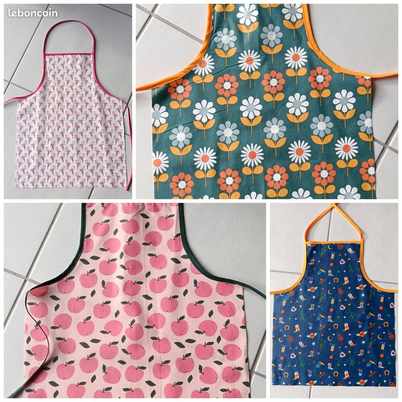 Tablier de cuisine enfant 2/5 ans ou 4/6 ans (image 1)