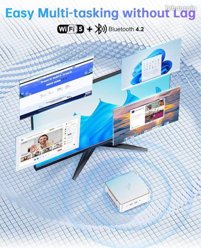 Mini PC NiPoGi Pinova P2 Négociable ou échange – AMD Ryzen 3300U / 16 Go RAM / 512 Go SSDa (image 7)