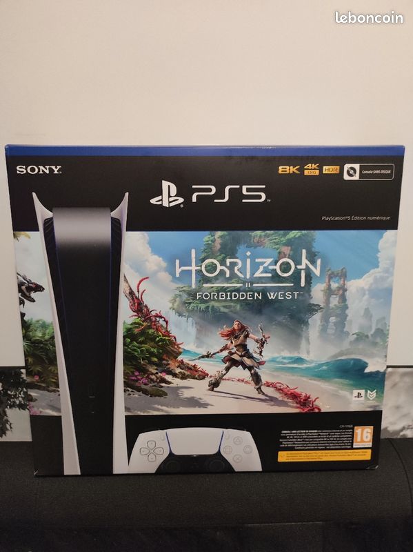 PlayStation 5 Édition Digitale Horizon Forbidden West (image 1)