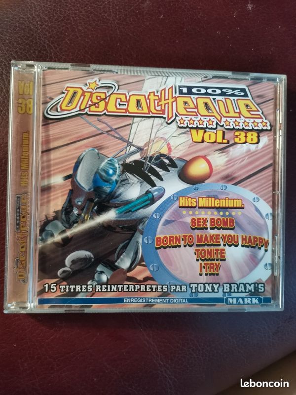 Cd 100 % discothèque vol 38 Bram's (image 1)
