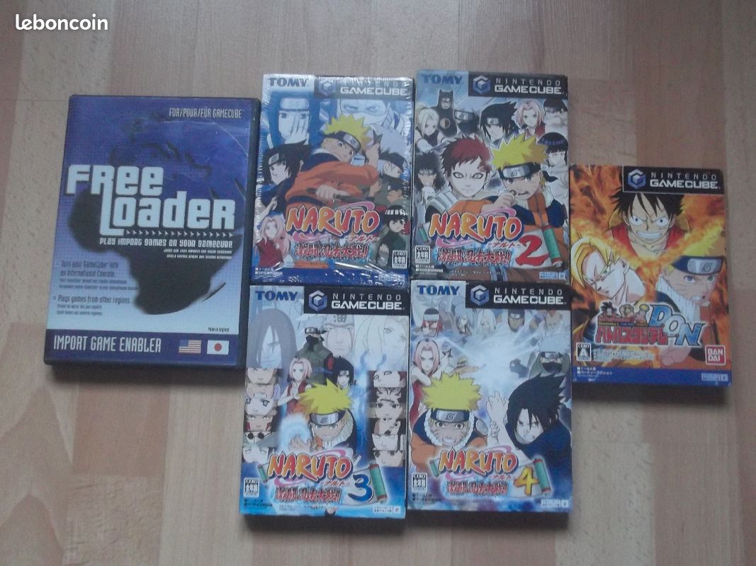 Tous les Naruto sur GameCube (image 1)
