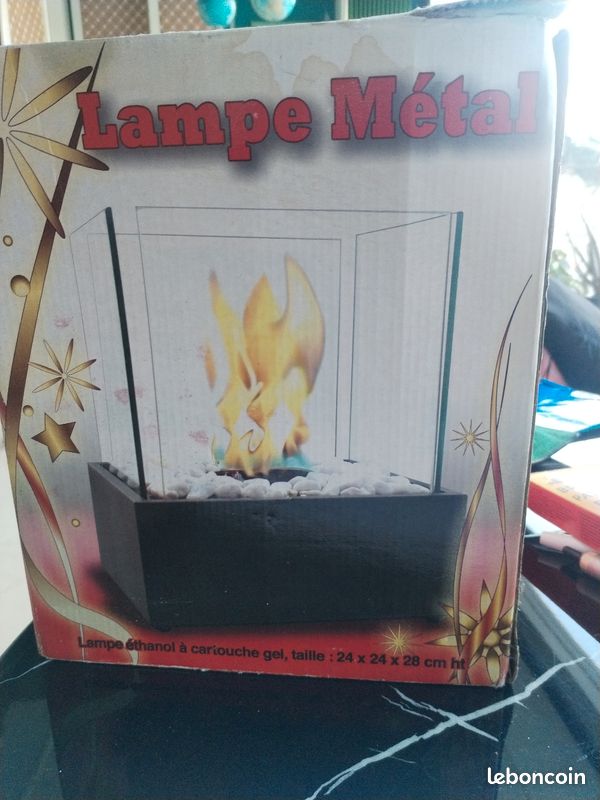 Lampe de table ethanol (image 1)