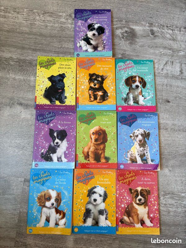 Lot livres les chiots magiques (image 1)