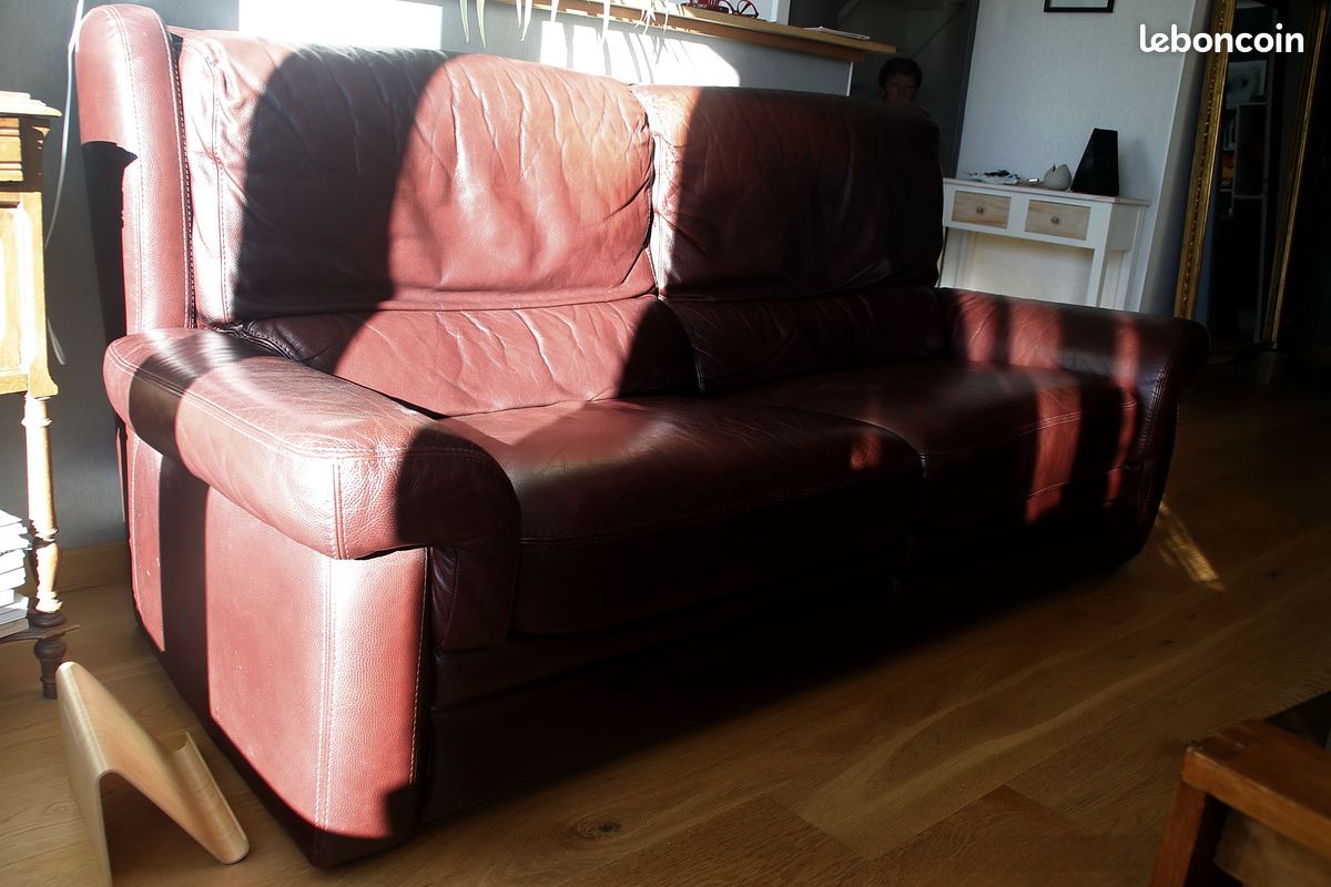 Canapé cuir (image 2)