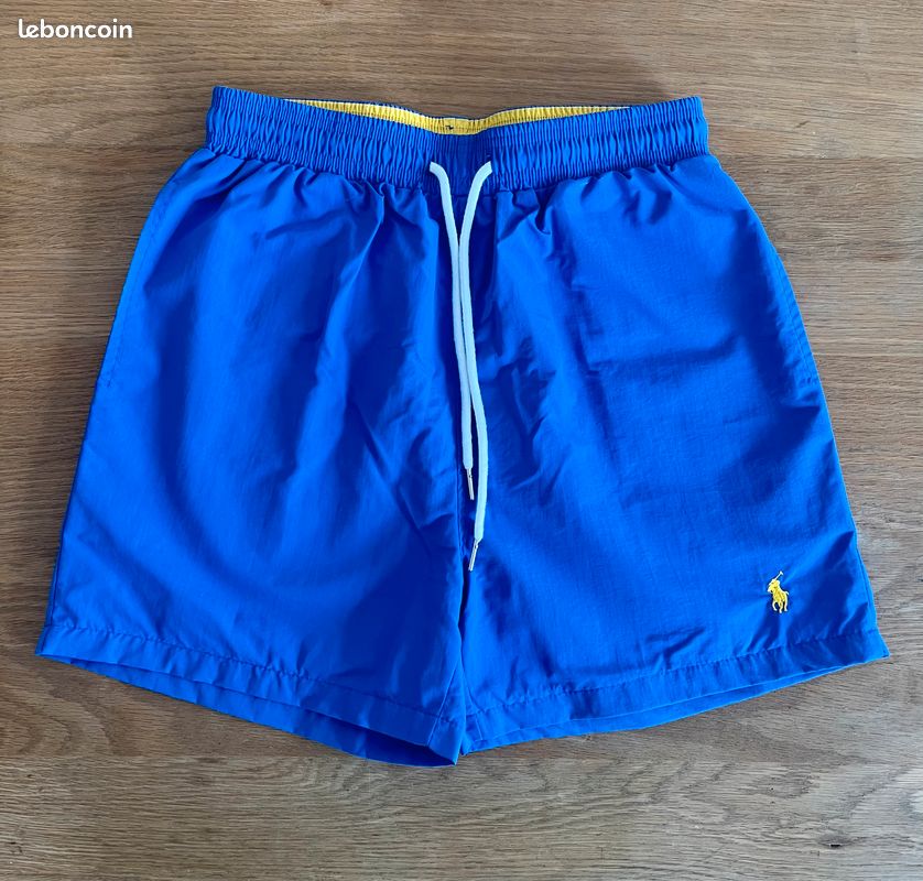 Blue Short Maillot Ralph Lauren Polo Ralph Lauren Sport Capsule