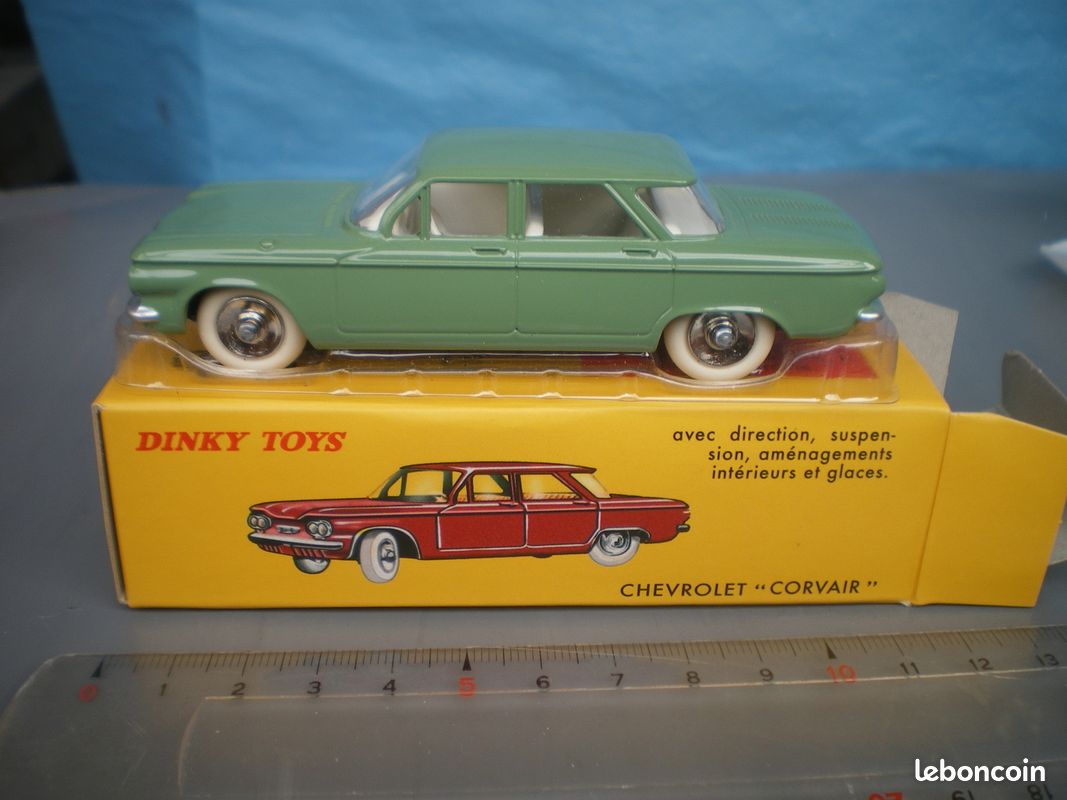 DT235 Voiture 1/43 Réédition DINKY TOYS DeAgostini : CHEVROLET Corvair 552 - Foto 5