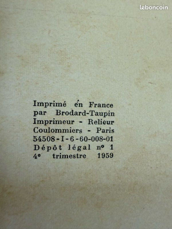 Lot 3 volumes Club de Lecture des Jeunes – 1959 – Conan Doyle, Jules Verne, Richmal Crompton… (image 7)
