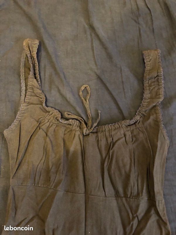 Robe d été vert kaki (image 2)