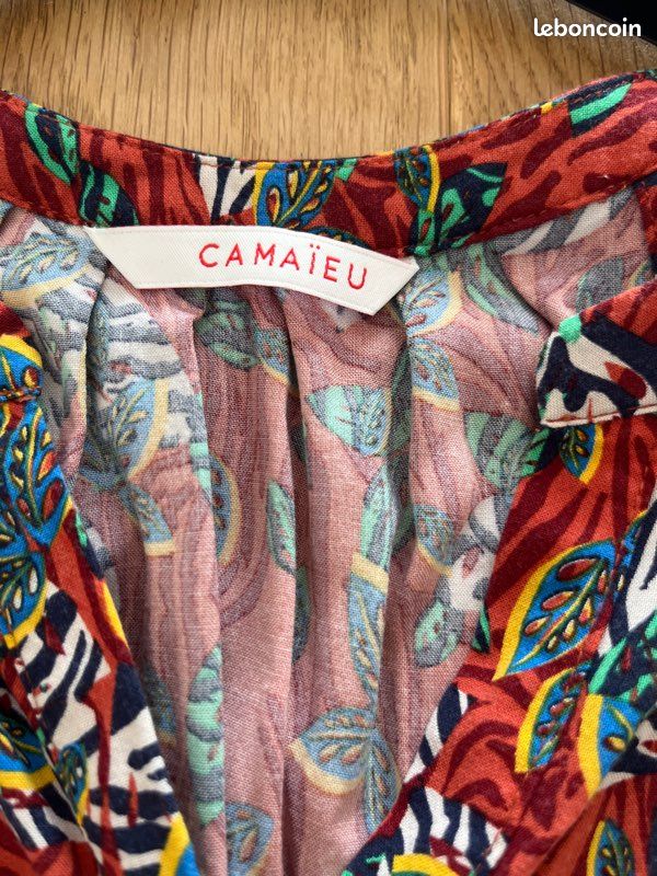 Robe femme motif wax T40 (image 5)