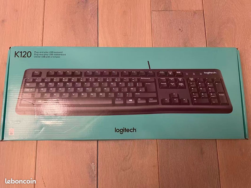 Clavier QWERTY Logitech K120 (image 2)