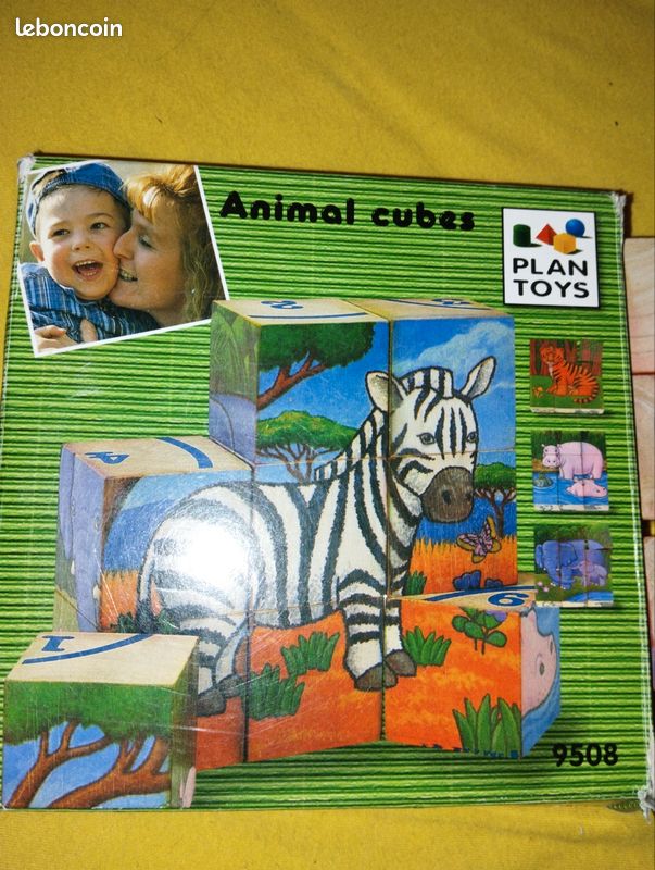 Cubes puzzle jeunes enfants (image 1)