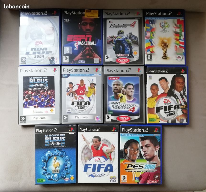 Lot anciens jeux Ps2 (image 1)
