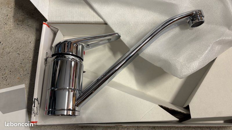 Mitigeur évier avec douchette Ancoswing 2 - chrome à prix mini - ANCONETTI Réf.859028