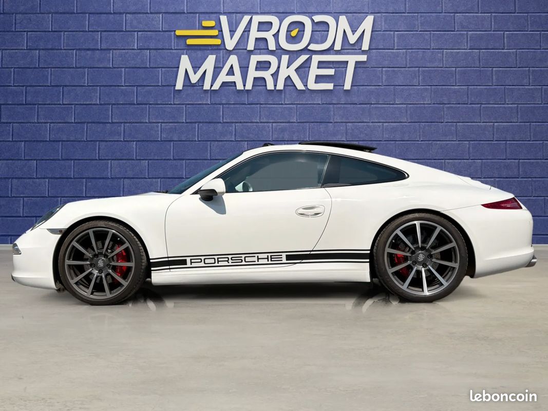 PORSCHE 911 (991.1) Coupe 3.8 400ch Carrera S PDK - Sport Chrono Plus - Cuir étendu - TO - Echappement sport (image 2)